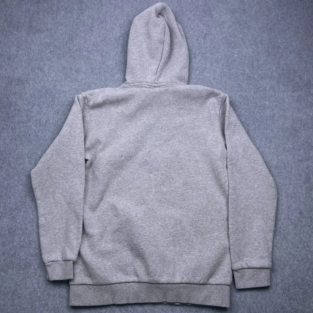 adidas originals gray hoodie trefoil primegreen mens medium